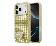 Guess Rhinestone Triangle Logo do iPhone 17 Pro złoty - 1365574 - zdjęcie 1